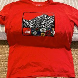 Men's The North Face Nepal MountainsT-Shirt - Medium